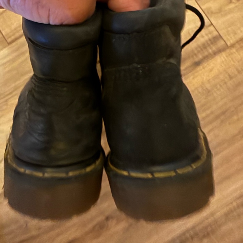 Dr. Martens Black Leather Boots